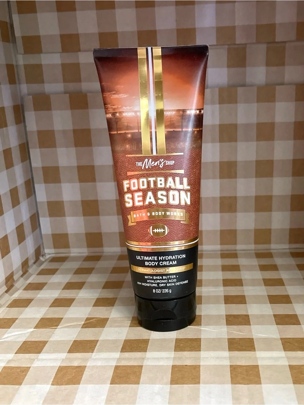BATH & BODY WORKS MENS FOOTBALL SEASON ULTIMATE HYDRATION BODY CREAM